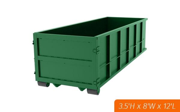 the rental duration for 10-yard dumpsters varies depending on the customer's needs